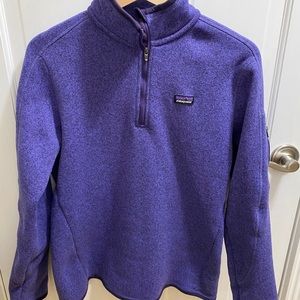 Purple Patagonia Better Sweater